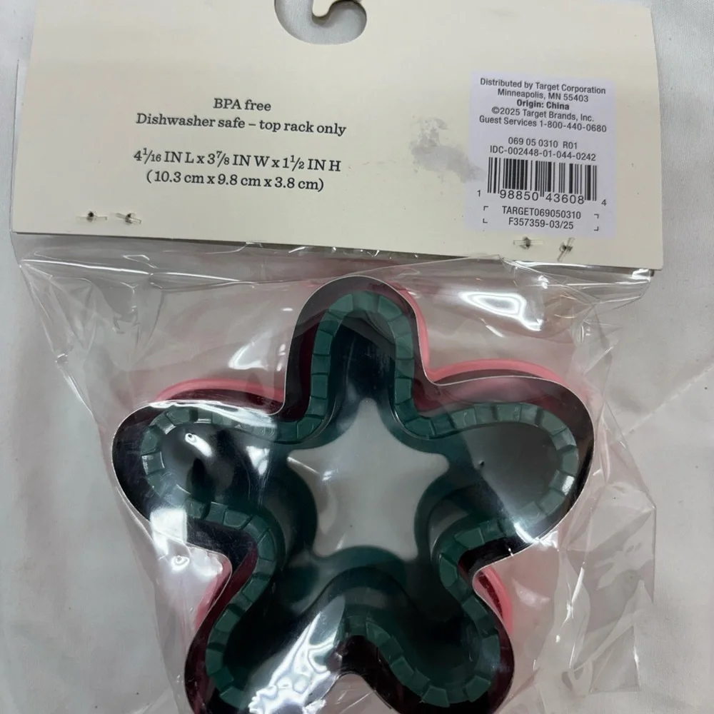Target starfish shaped